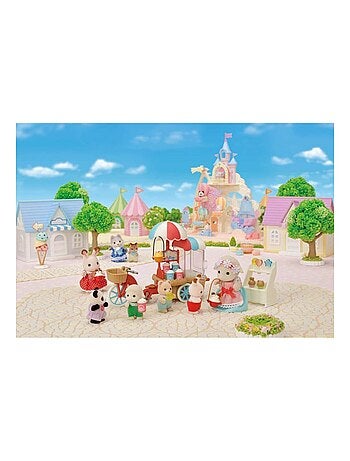 Sylvanian Family 5653 : La maman mouton et son stand de popcorn