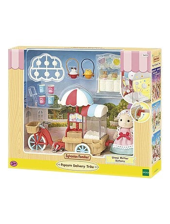 Sylvanian Family 5653 : La maman mouton et son stand de popcorn