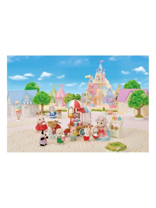 Sylvanian Family 5653 : La maman mouton et son stand de popcorn - Kiabi
