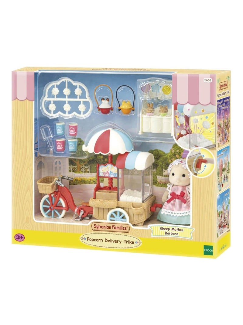 Sylvanian Family 5653 : La maman mouton et son stand de popcorn Multicolore - Kiabi