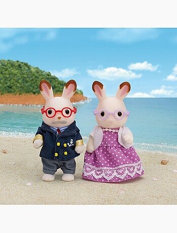 Sylvanian Family : Les grands-parents Lapin chocolat