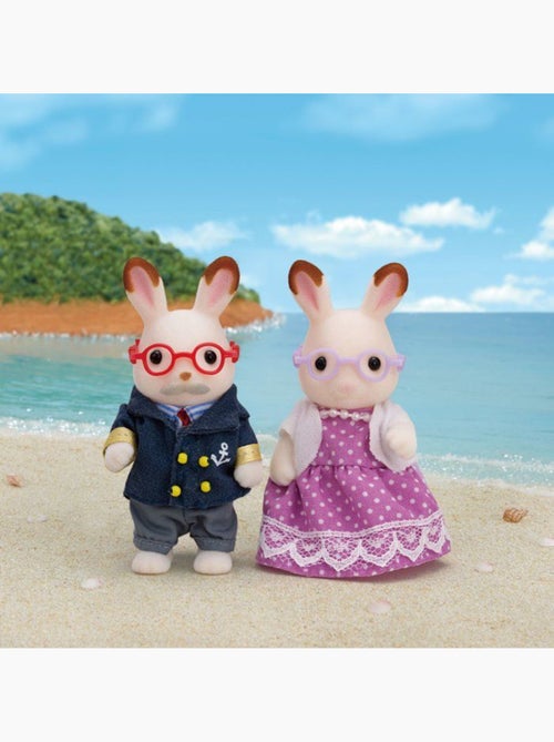 Sylvanian Family : Les grands-parents Lapin chocolat - Kiabi