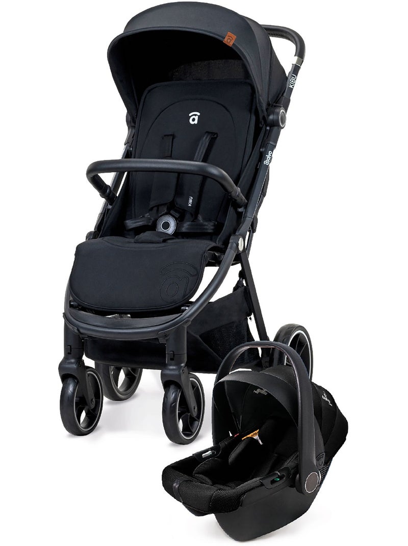 Système de voyage Kibu Asalvo Noir - Kiabi