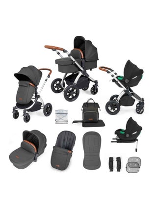 Système de voyage tout-en-un Stomp Luxe Cirrus i-Size avec base ISOFIX