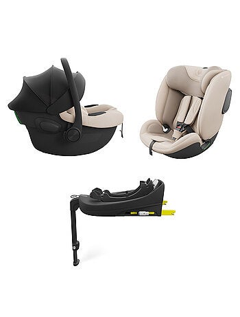 Système Modulaire Kinderkraft ENDURA SAFE avec Base ISOFIX 360°, Coque I-LITE et Siège I-FIX