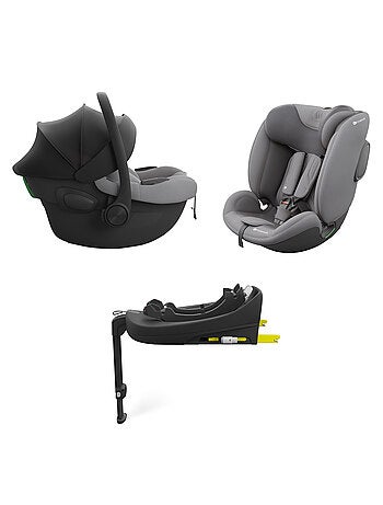 Système Modulaire Kinderkraft ENDURA SAFE avec Base ISOFIX 360°, Coque I-LITE et Siège I-FIX