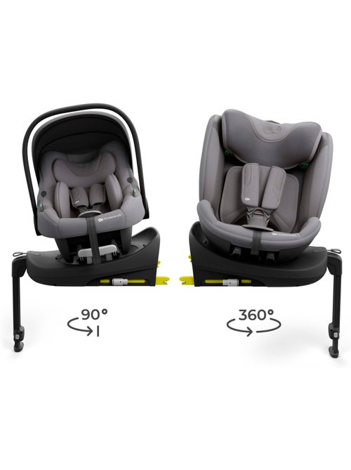 Système Modulaire Kinderkraft ENDURA SAFE avec Base ISOFIX 360°, Coque I-LITE et Siège I-FIX - Kiabi