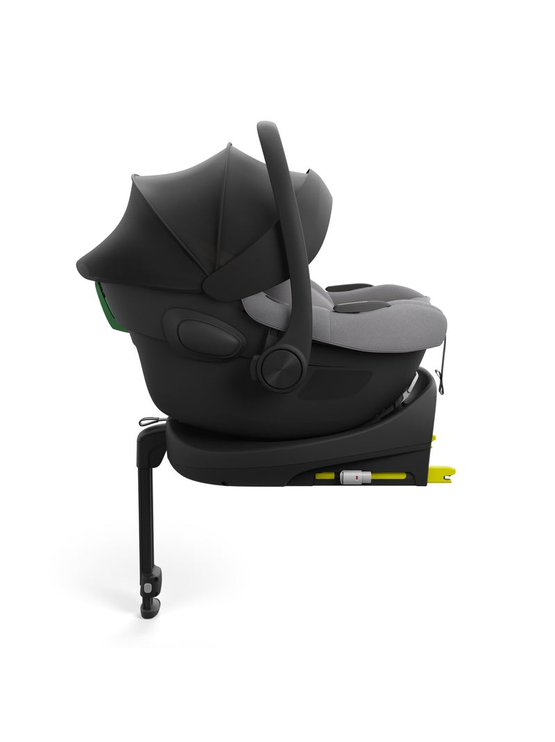 Système Modulaire Kinderkraft ENDURA SAFE avec Base ISOFIX 360°, Coque I-LITE et Siège I-FIX Gris - Kiabi