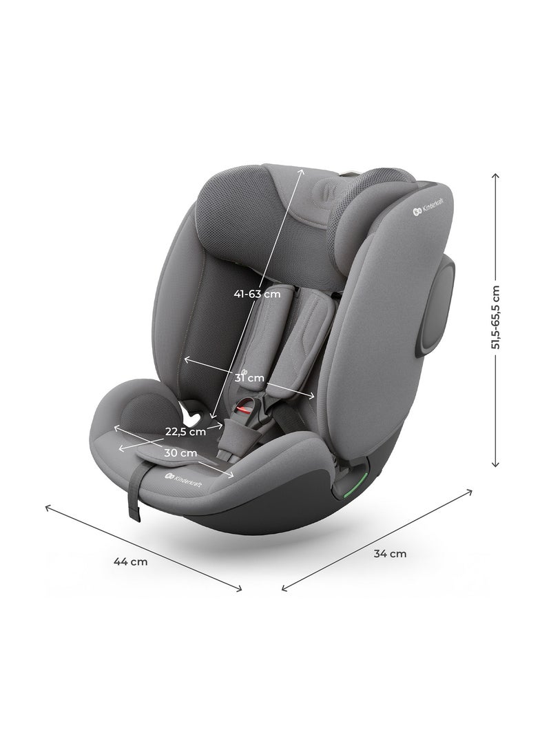 Système Modulaire Kinderkraft ENDURA SAFE avec Base ISOFIX 360°, Coque I-LITE et Siège I-FIX Gris - Kiabi