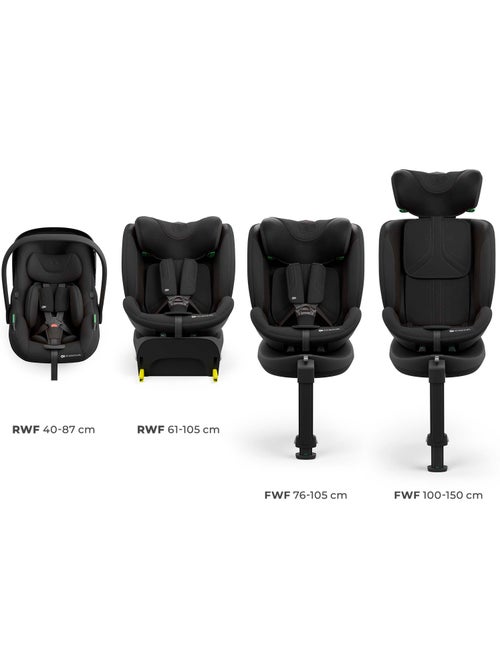 Système Modulaire Kinderkraft ENDURA SAFE avec Base ISOFIX 360°, Coque I-LITE et Siège I-FIX - Kiabi