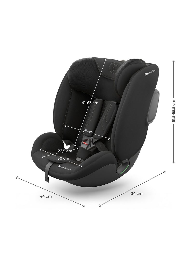 Système Modulaire Kinderkraft ENDURA SAFE avec Base ISOFIX 360°, Coque I-LITE et Siège I-FIX Noir - Kiabi