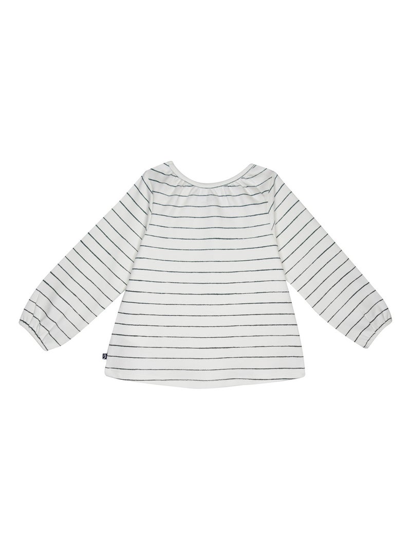 T- SHIRT FALGA MESSAGE IRISÉ Blanc - Kiabi