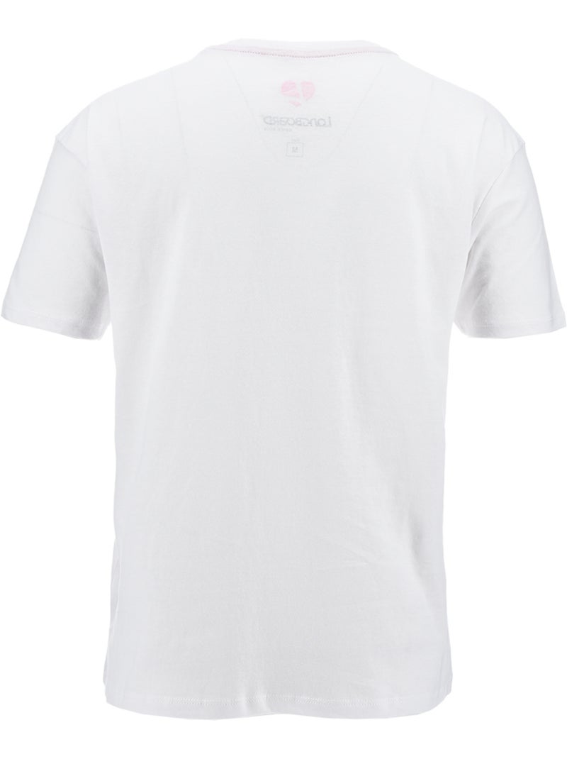 T-Shirt -   - Longboard Blanc - Kiabi