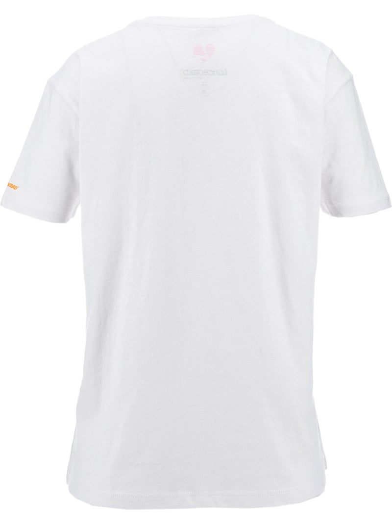 T-Shirt -   - Longboard Blanc - Kiabi