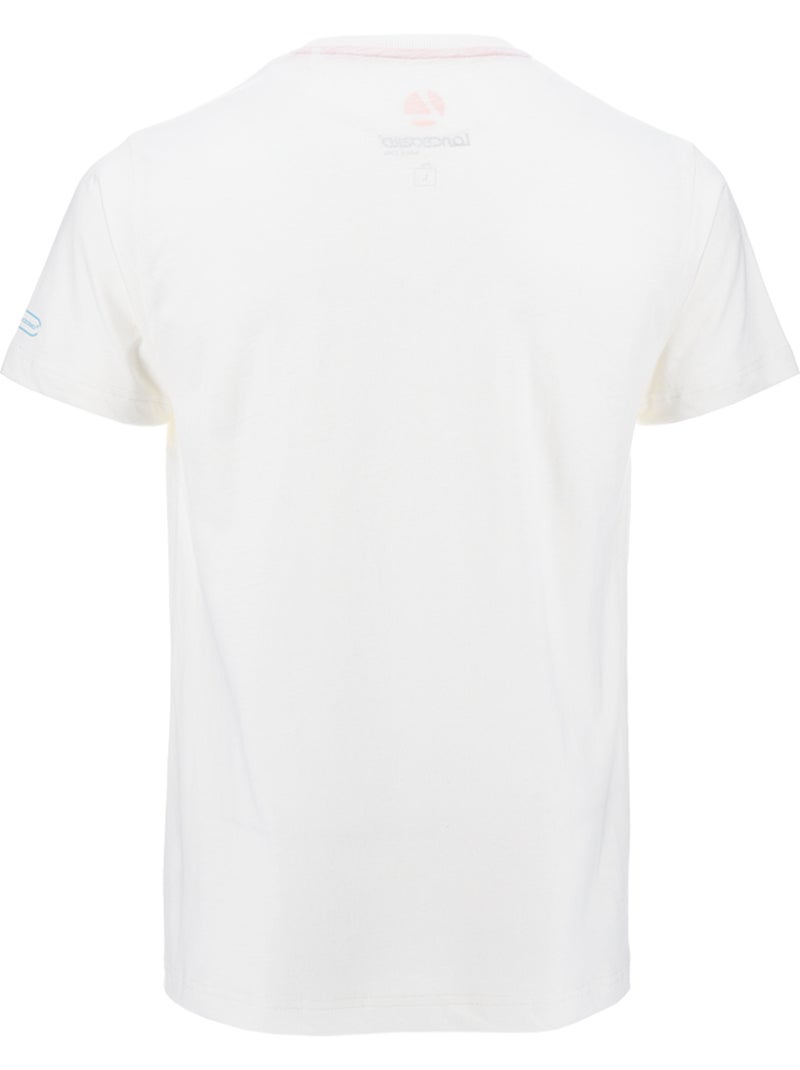 T-Shirt -   - Longboard Blanc - Kiabi