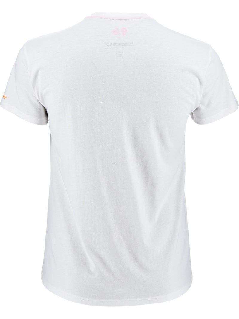 T-Shirt -   - Longboard Blanc - Kiabi