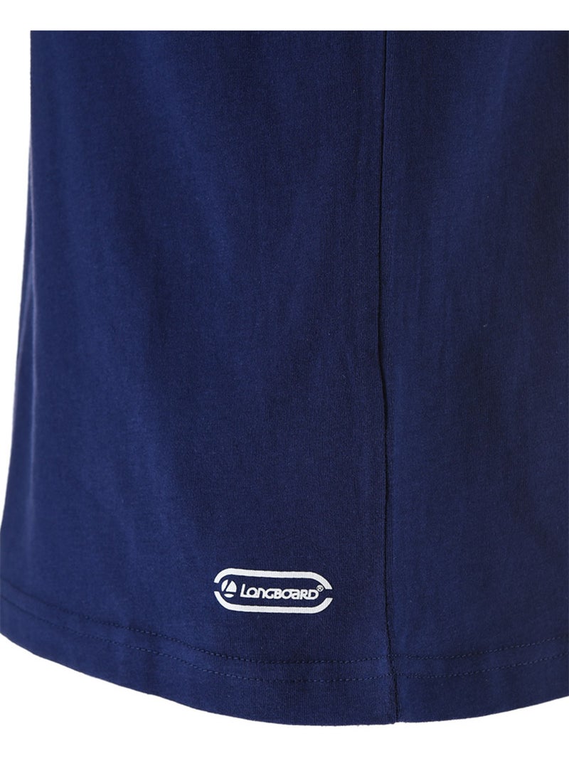 T-Shirt -   - Longboard Bleu - Kiabi