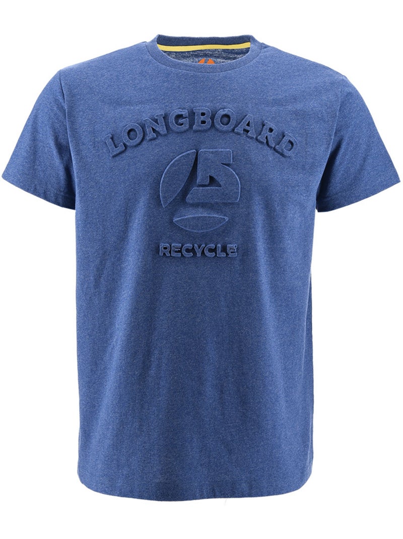 T-Shirt -   - Longboard Bleu - Kiabi