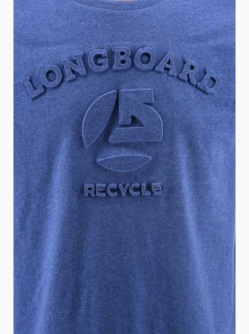 T-Shirt -   - Longboard Bleu - Kiabi