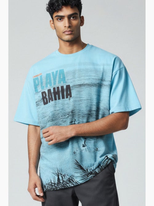 T-shirt -   - Longboard - Kiabi