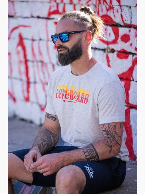 T-shirt -   - Longboard - Kiabi