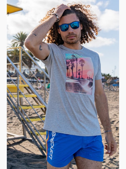 T-shirt -   - Longboard - Kiabi