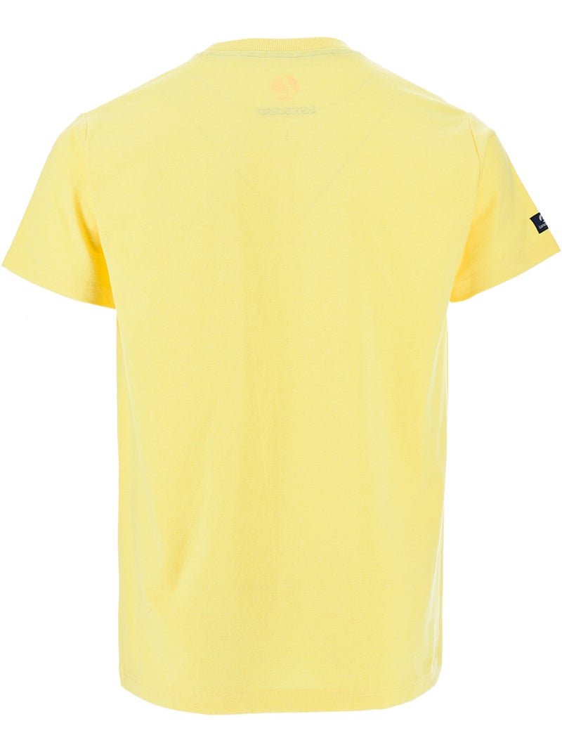 T-shirt -   - Longboard Jaune - Kiabi