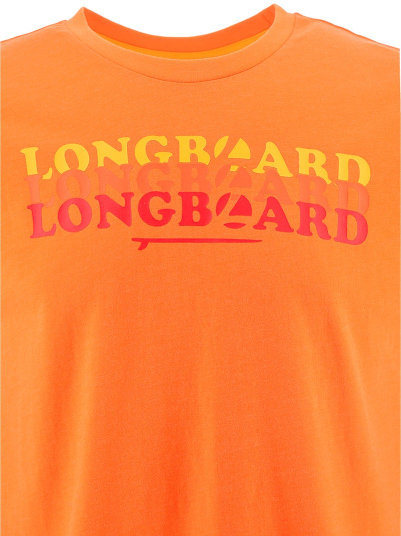 T-shirt -   - Longboard Orange - Kiabi