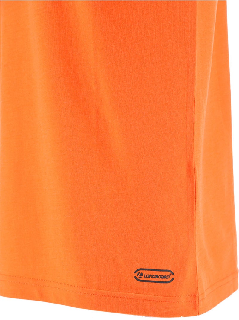 T-shirt -   - Longboard Orange - Kiabi
