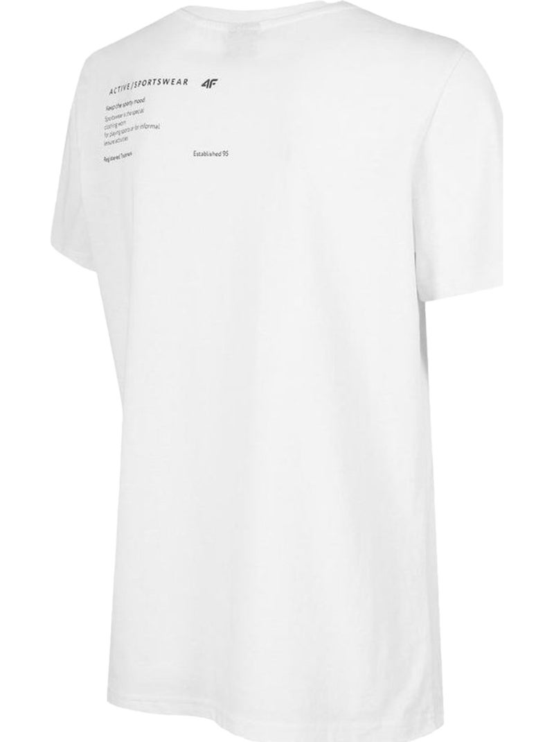 T-shirt - 4f Blanc - Kiabi