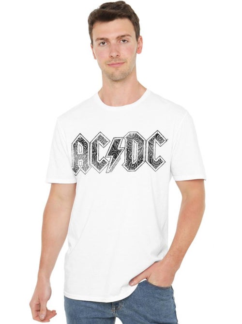 T-shirt - ac/dc - Kiabi