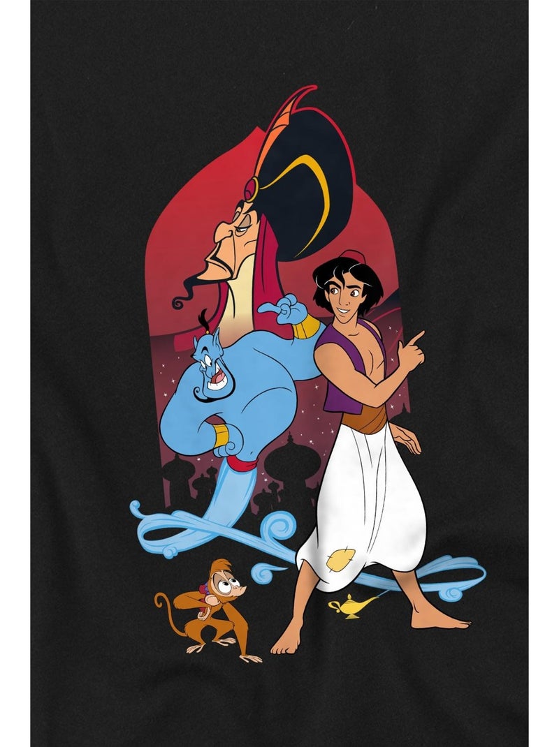 T-shirt - aladdin Noir - Kiabi