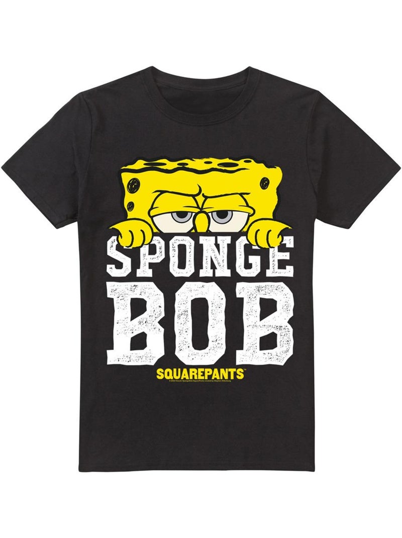 T-shirt - bob l'éponge Noir - Kiabi