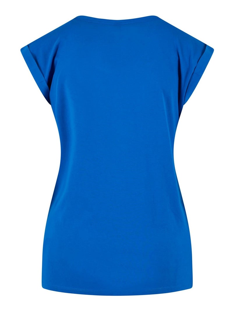 T-shirt - build your brand Bleu électrique - Kiabi