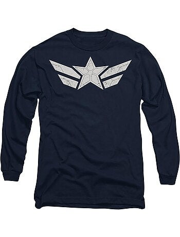 T-shirt - capitaine amérique: rebelle new world