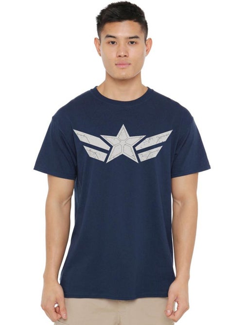 T-shirt - capitaine amérique: rebelle new world - Kiabi T-shirt - capitaine amérique: rebelle new world - Kiabi