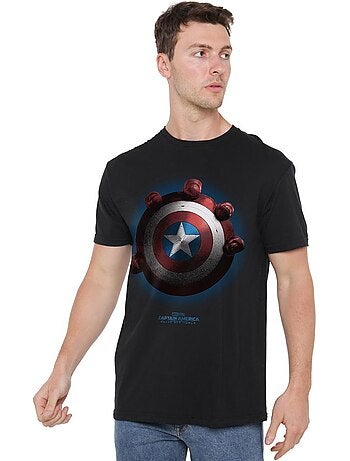T-shirt - capitaine amérique: rebelle new world