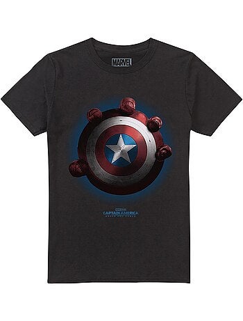 T-shirt - capitaine amérique: rebelle new world