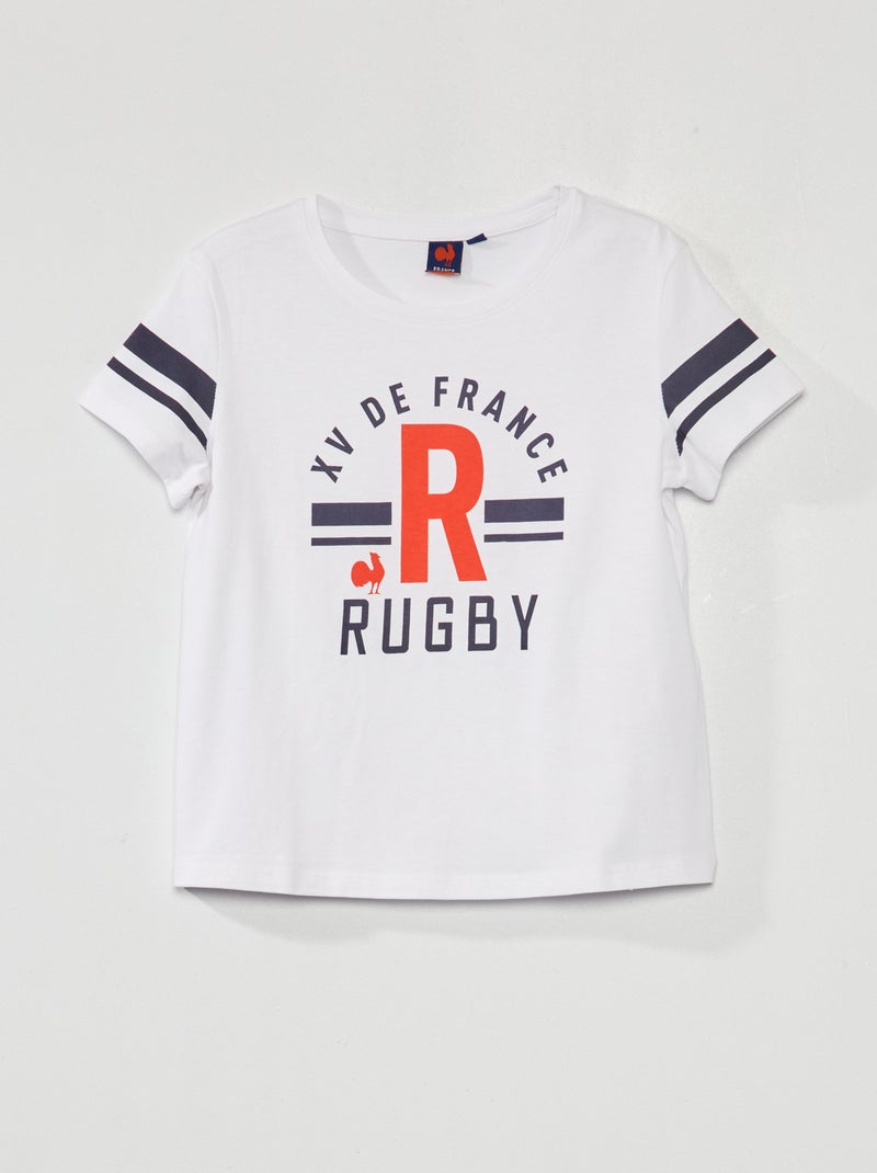 T-shirt - Collection France Rugby blanc - Kiabi