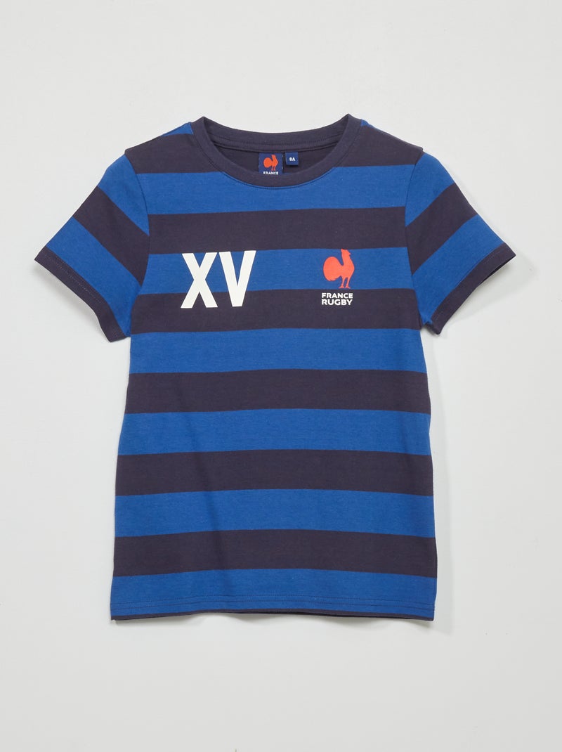 T-shirt - Collection France Rugby Bleu - Kiabi