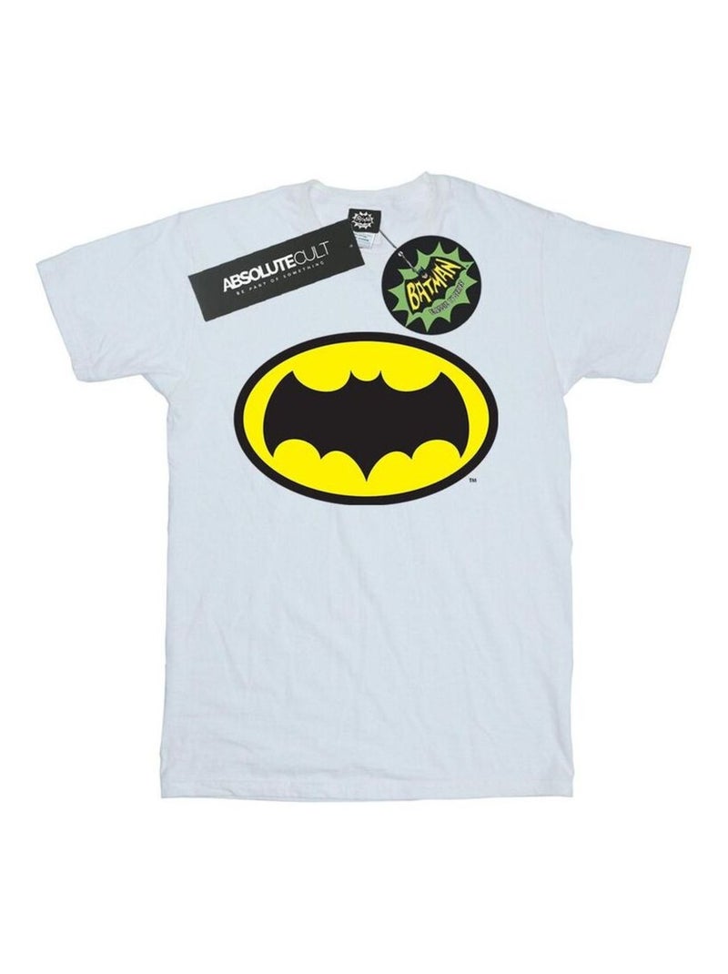 T-shirt - dc comics Blanc - Kiabi