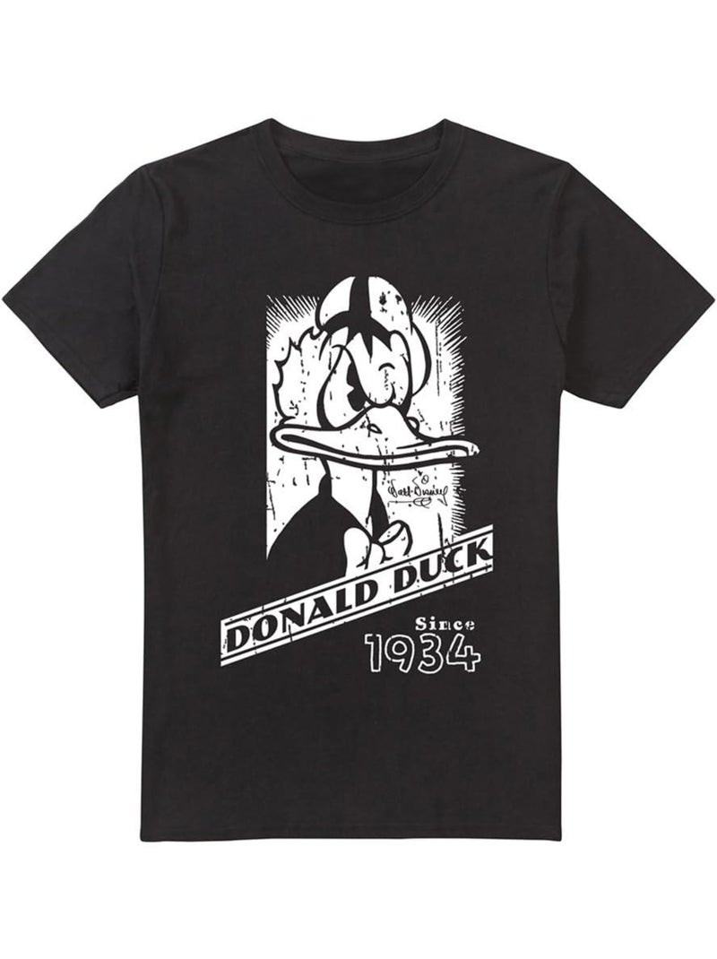 T-shirt - disney Noir - Kiabi