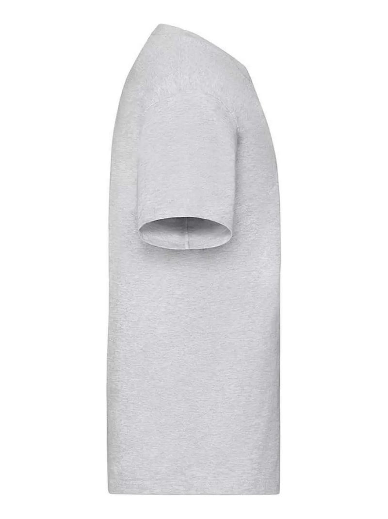 T-shirt - fruit of the loom Gris chiné - Kiabi