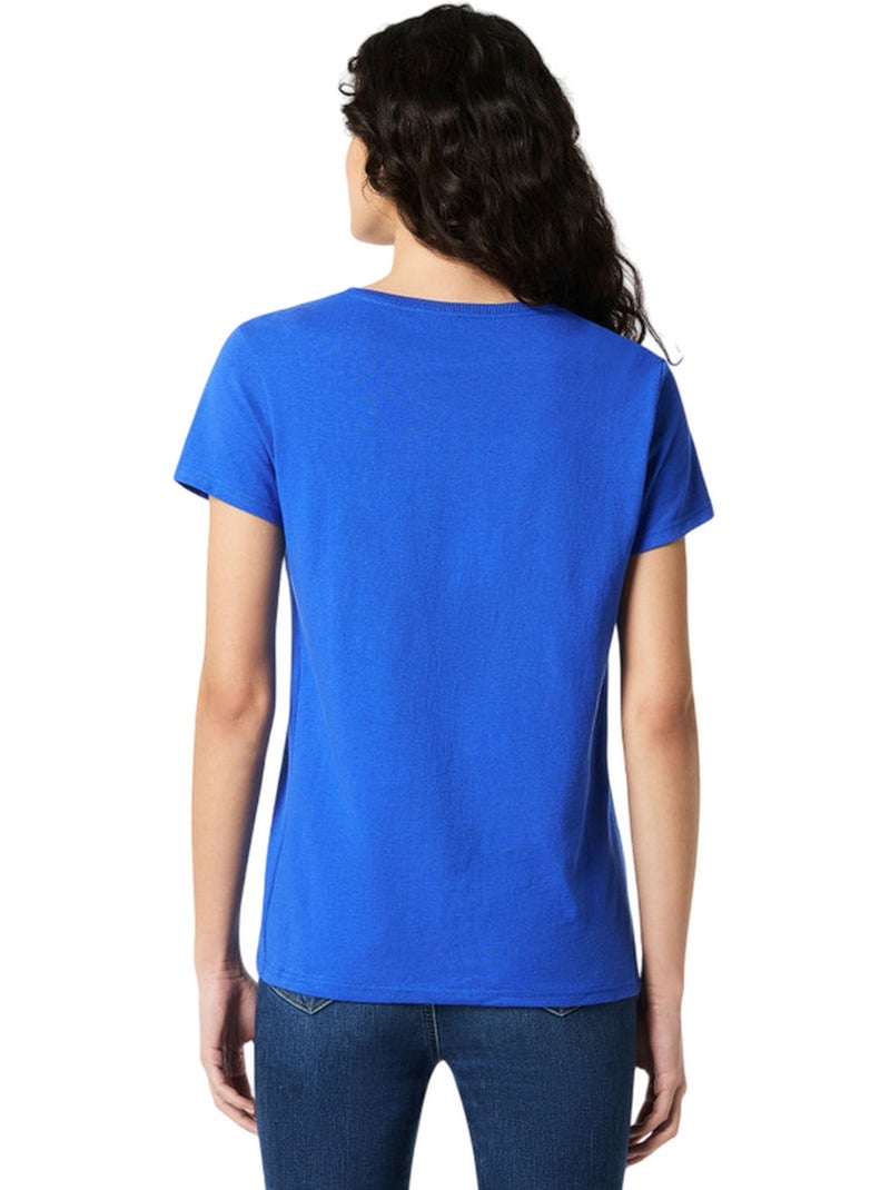 T-shirt - gildan Bleu roi - Kiabi