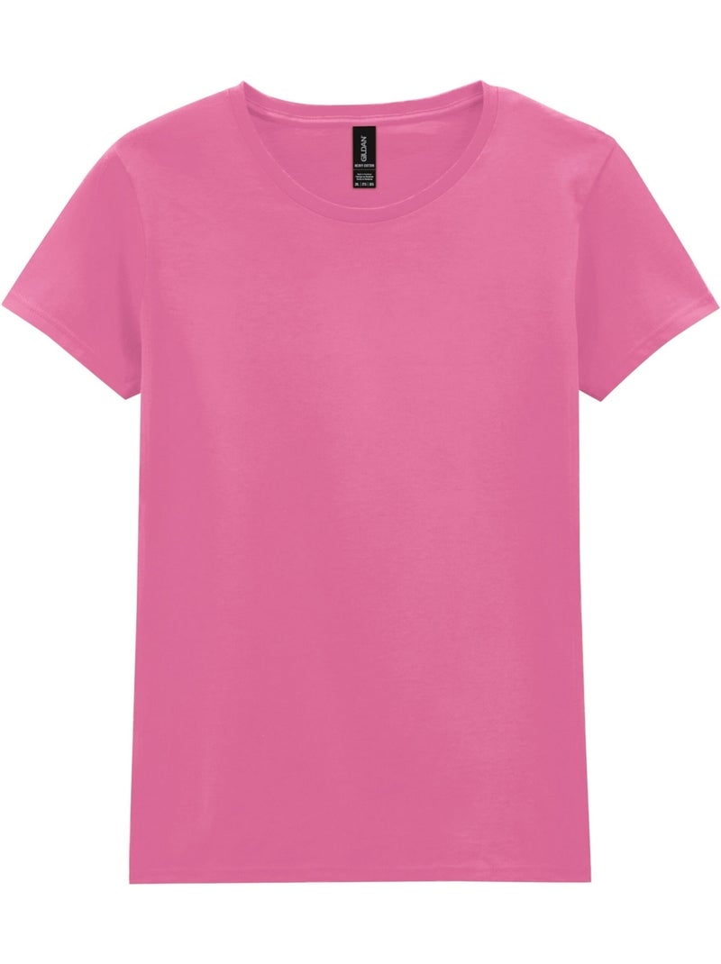 T-shirt - gildan Rouge pourpre - Kiabi