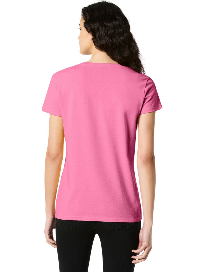 T-shirt - gildan Rouge pourpre - Kiabi