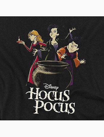 T-shirt - hocus pocus: les trois sorcières (mary sanderson, sarah sanderson, winifred sanderson)