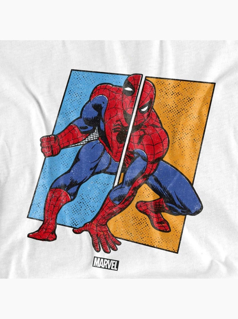 T-shirt - homme araignée Blanc - Kiabi