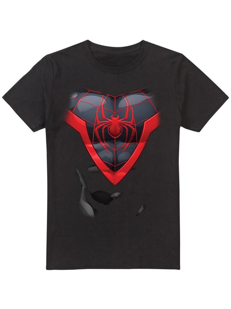 T-shirt - homme araignée Noir - Kiabi