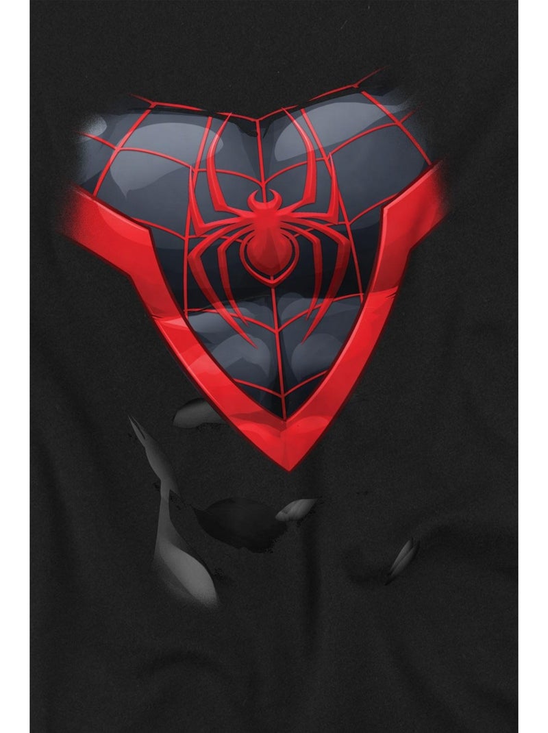 T-shirt - homme araignée Noir - Kiabi